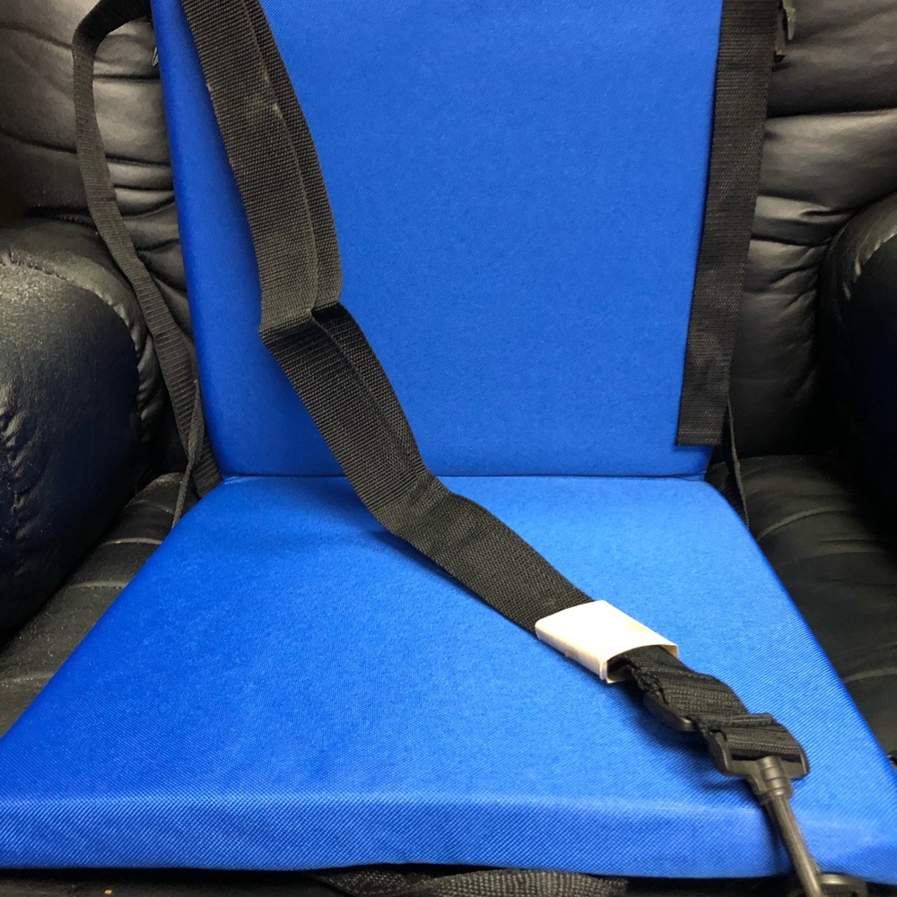 Russell Athletic seat cushion.